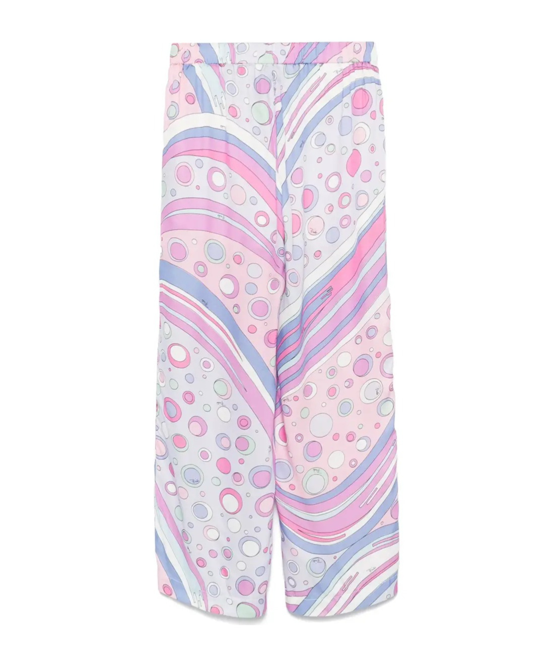 Pucci Printed Casual Pants In White