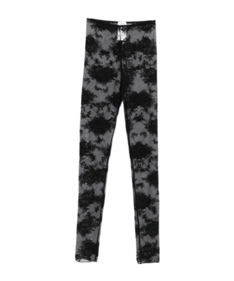 The Andamane Elastic Waist Leggings In Black