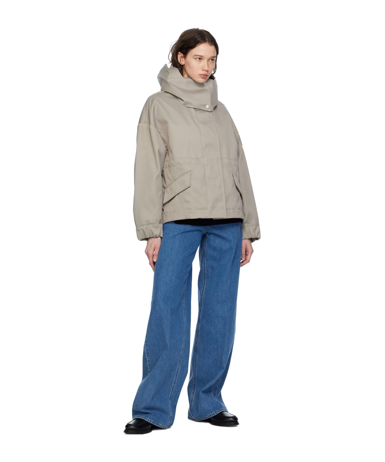 CANADA GOOSE OLIVINE ZIPPER CASUAL JACKET