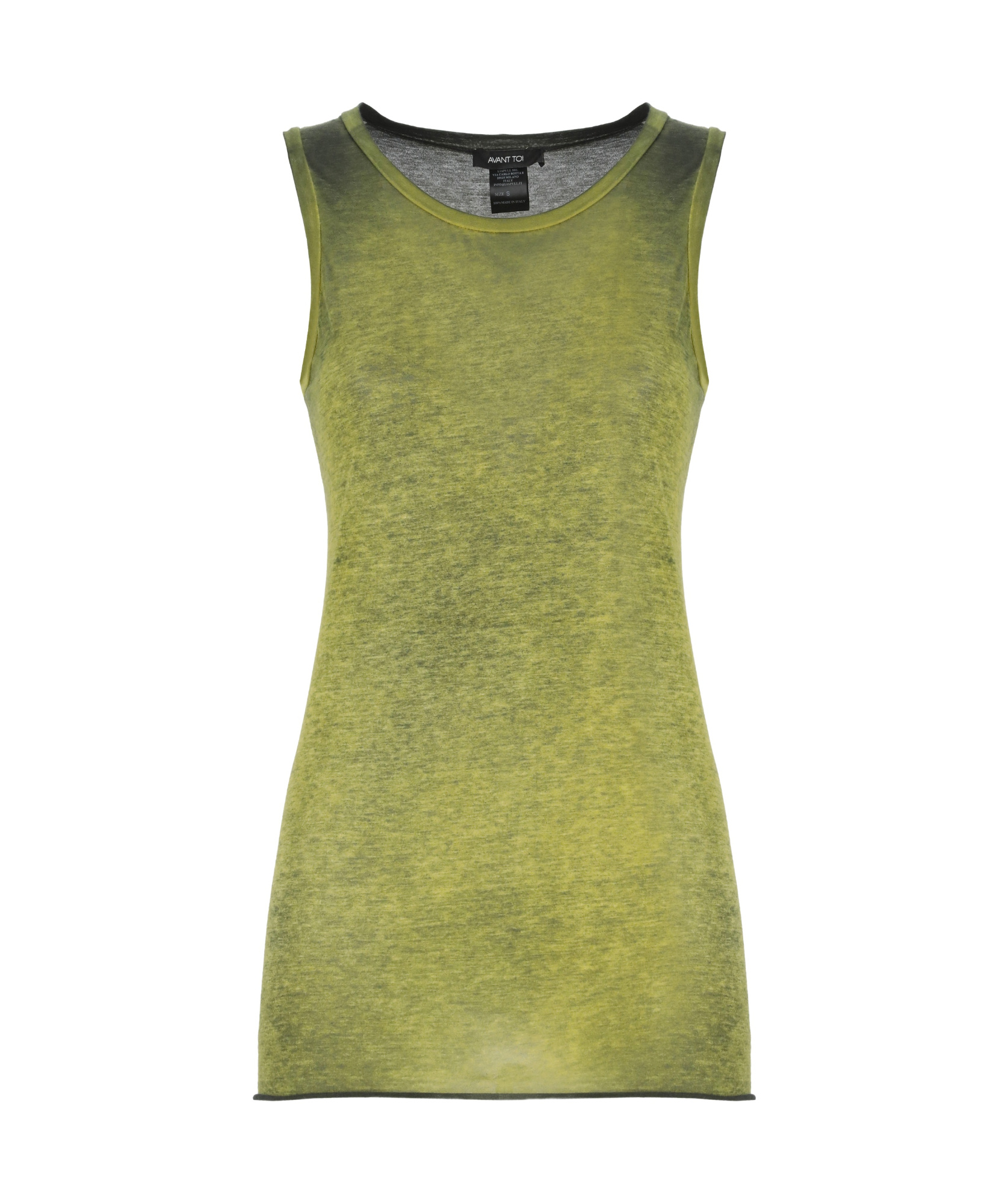 Shop Avant Toi Sleeveless Top In Green