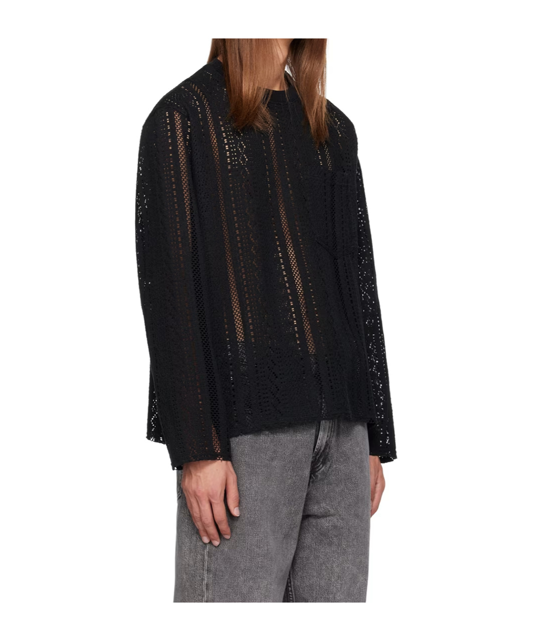 Shop Song For The Mute Hollow Long Sleeve Sweater