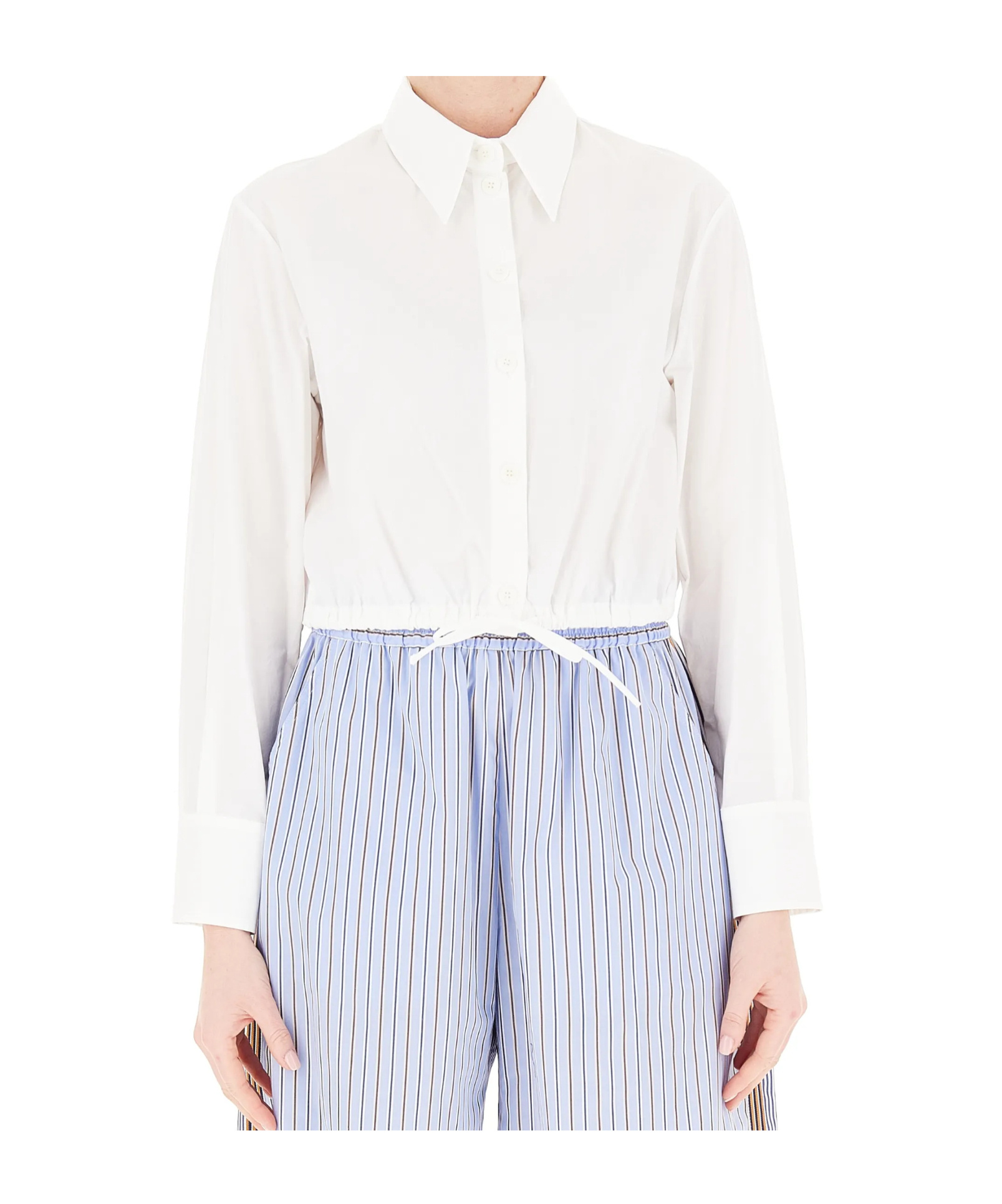 Ottod'ame Short Shirt In White