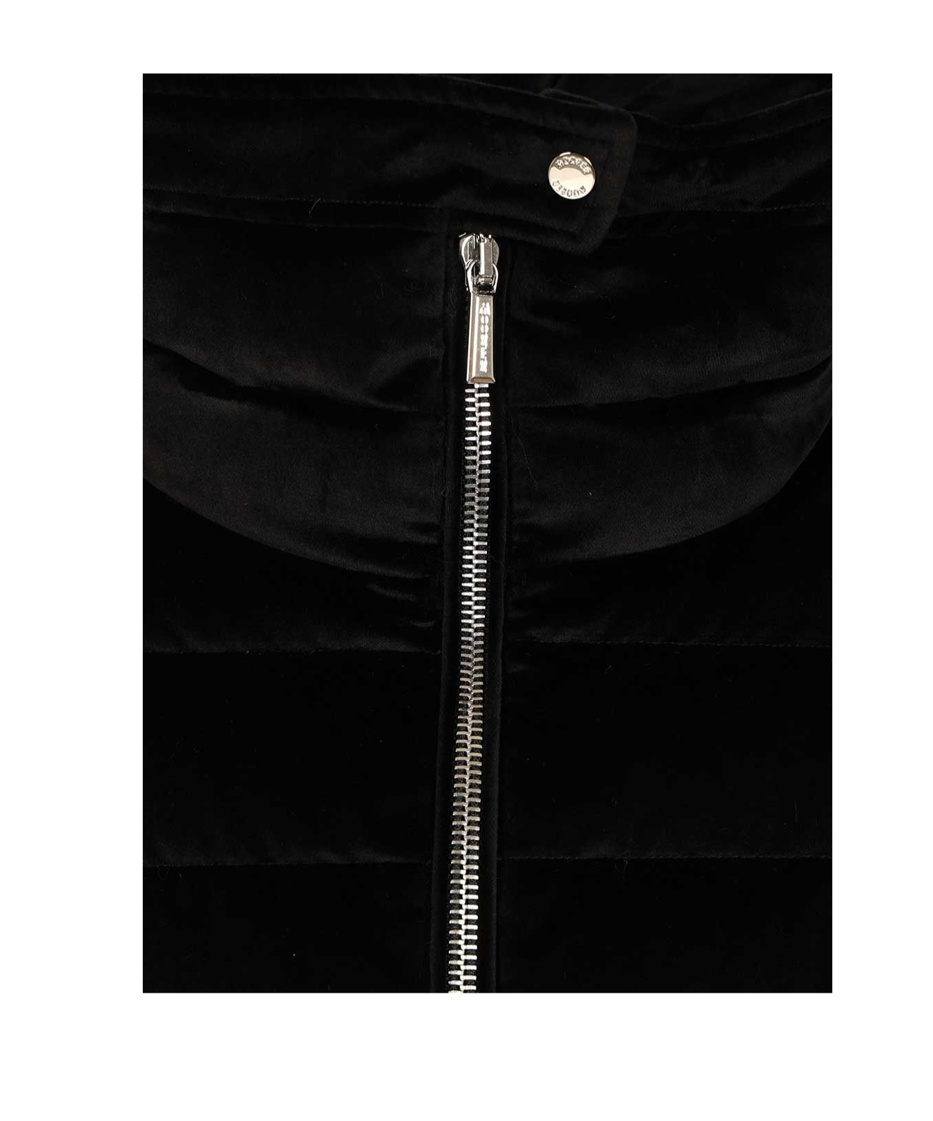Moorer Stand Collar Down Jacket In Black