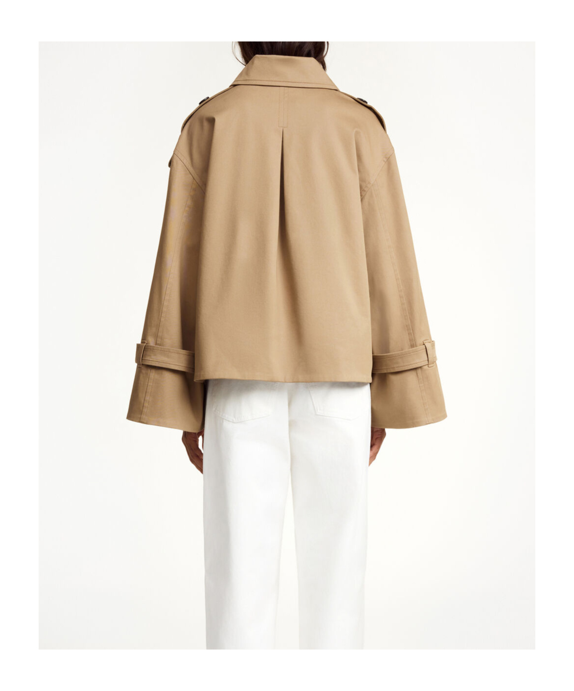 Shop By Malene Birger Double-breasted Jacket In Nude