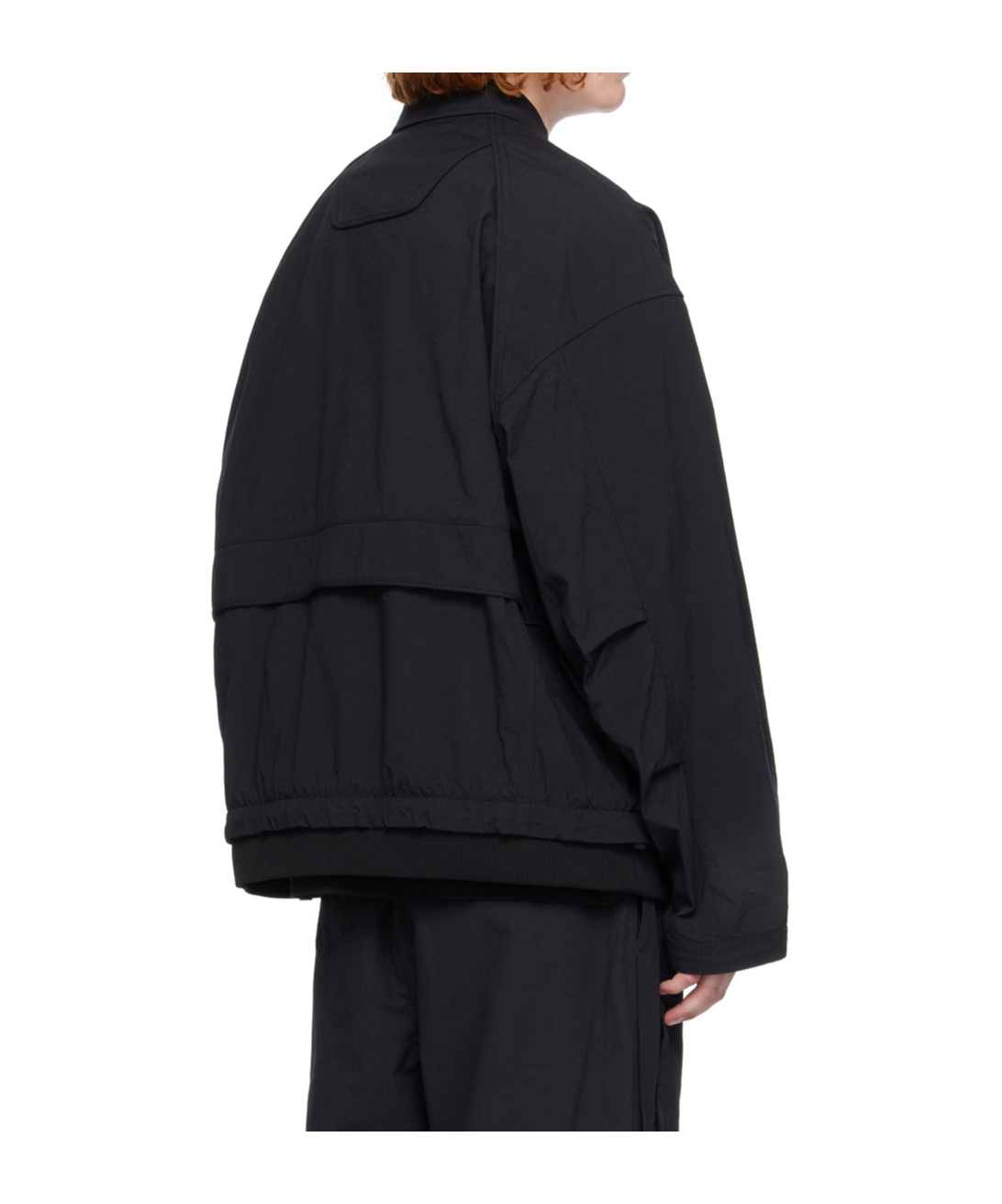 Juunj Sewn-on Long Sleeve Shirt In Black