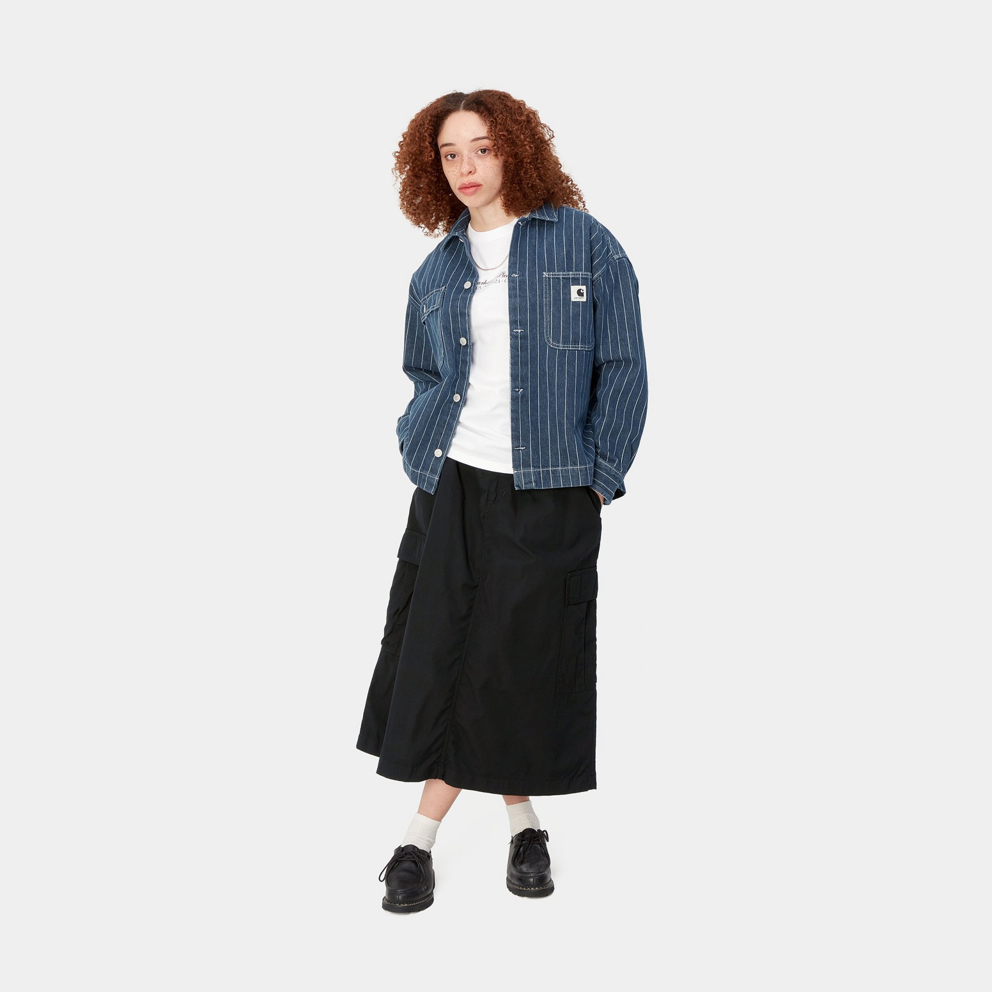 Carhartt Jet Cargo Skirt In Black