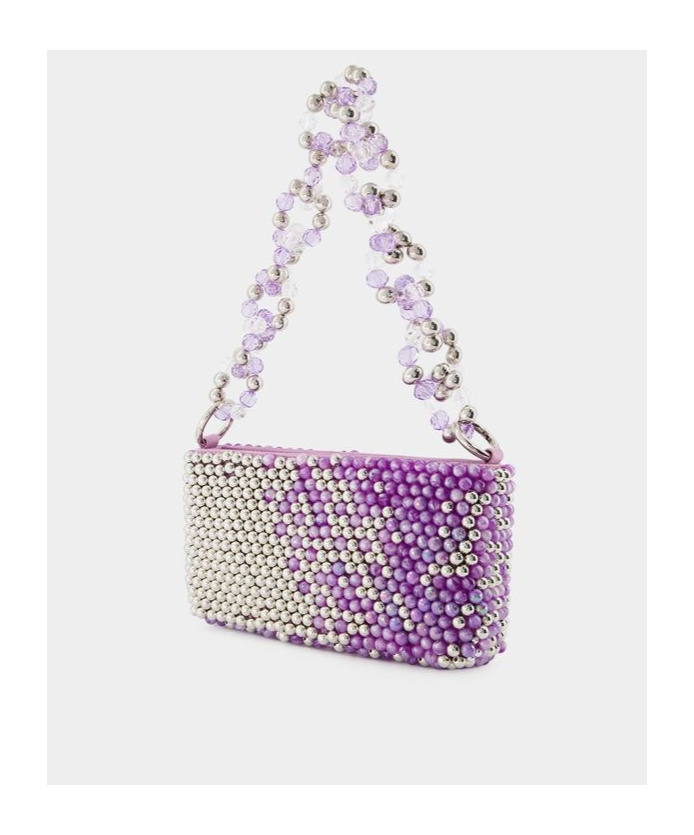 Germanier Zippered Shoulder Bag In Multicolor