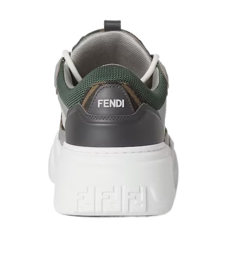 Fendi Force Trainers In Animal Print