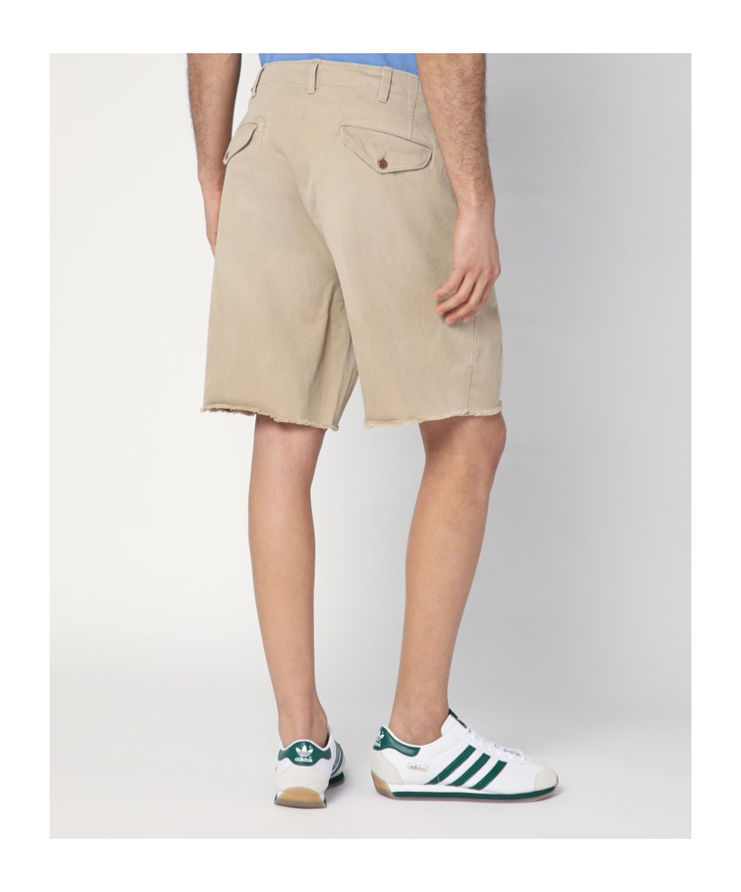 Polo Ralph Lauren Shorts Aus Baumwoll-twill In Nude