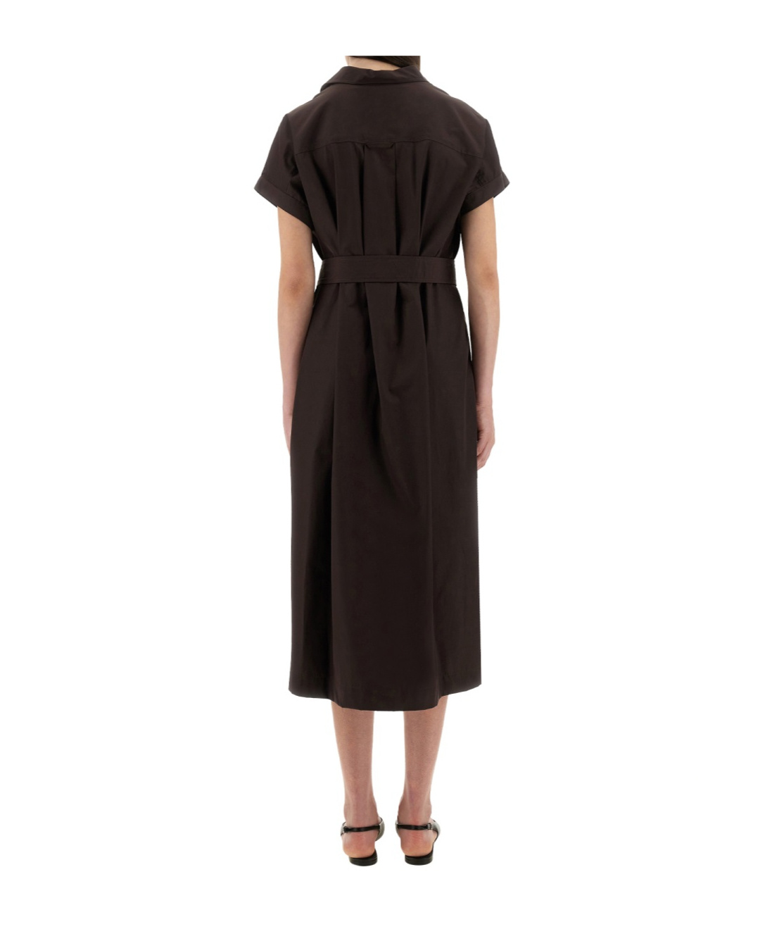 Aspesi Long Dress With Side Slits