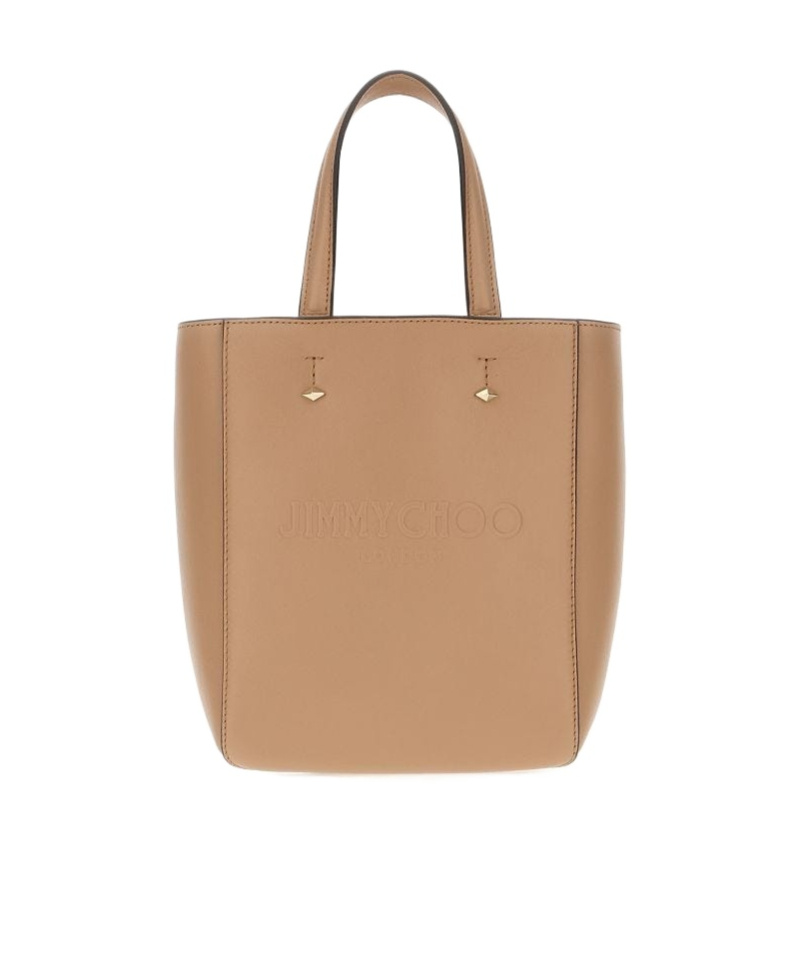 Jimmy Choo Double-handle Handbag In Nude