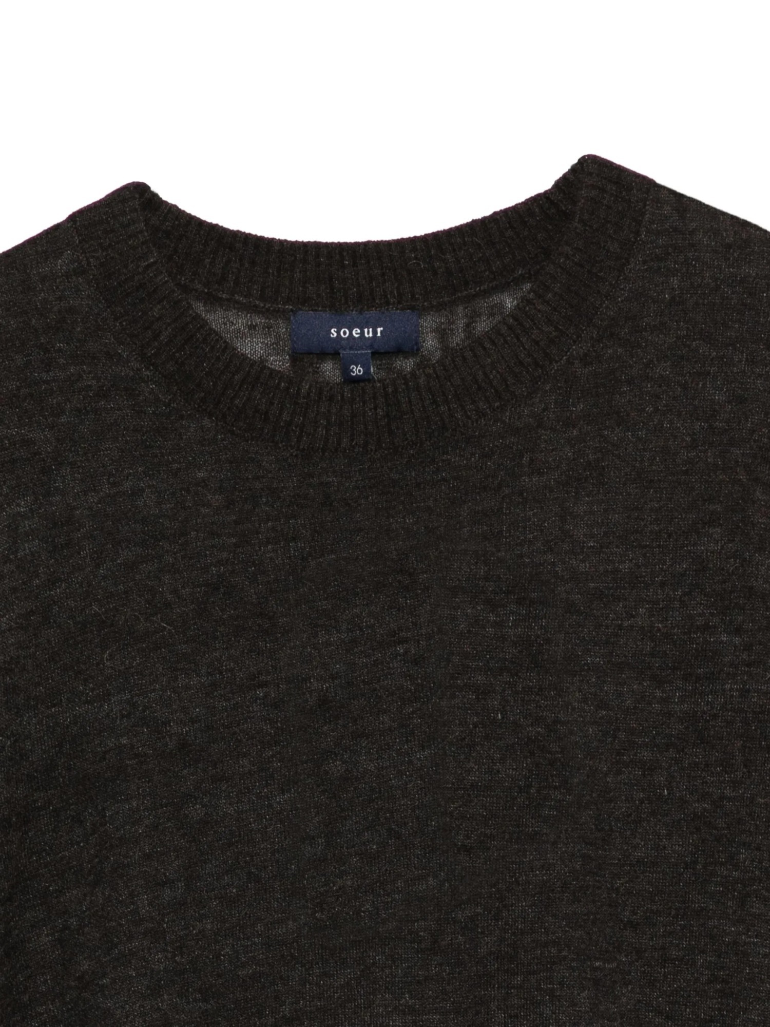 Soeur Asymmetric-hemline Short-sleeve T-shirt In Black