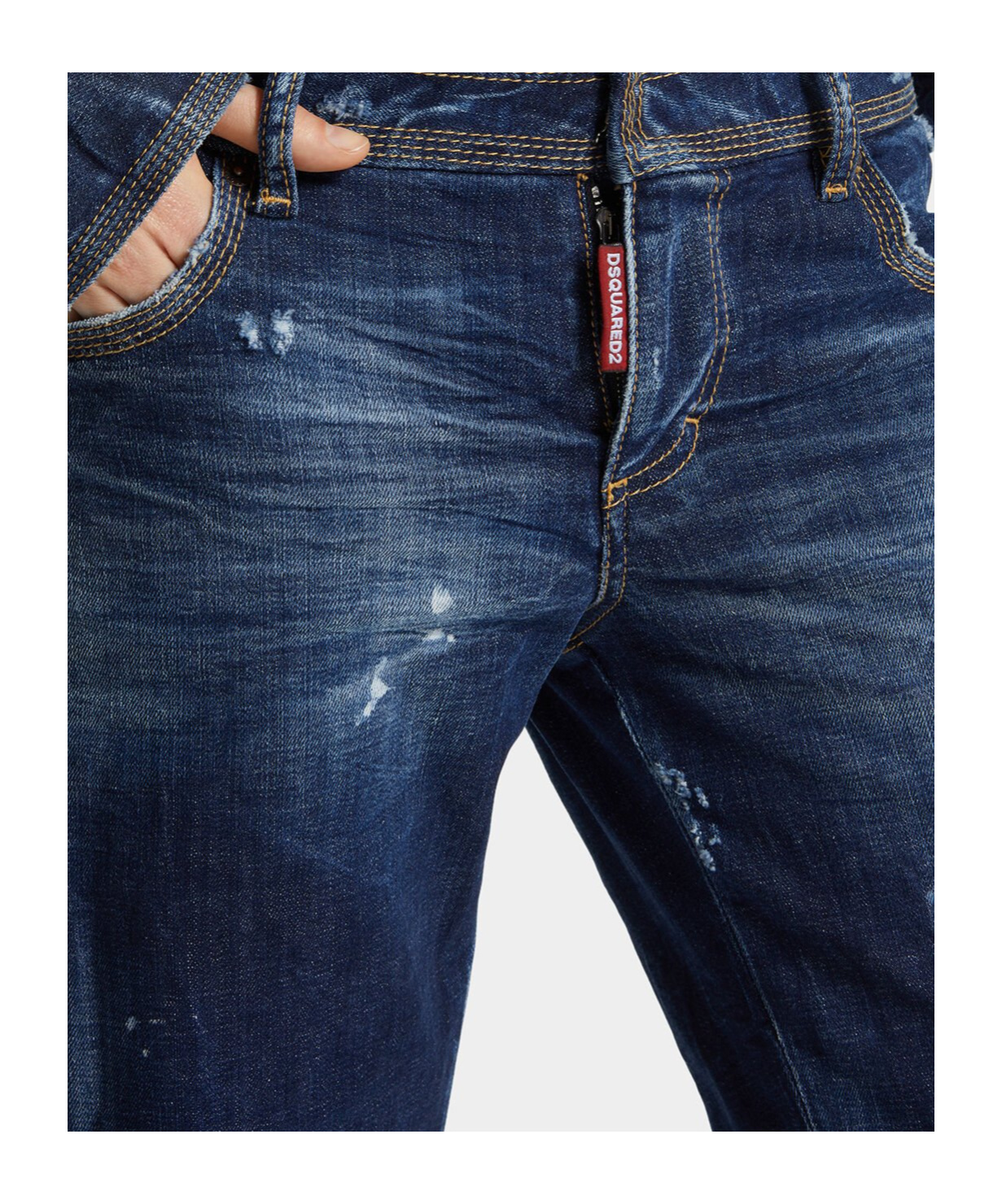 Dsquared2 Jenna Flared Jeans In Blue