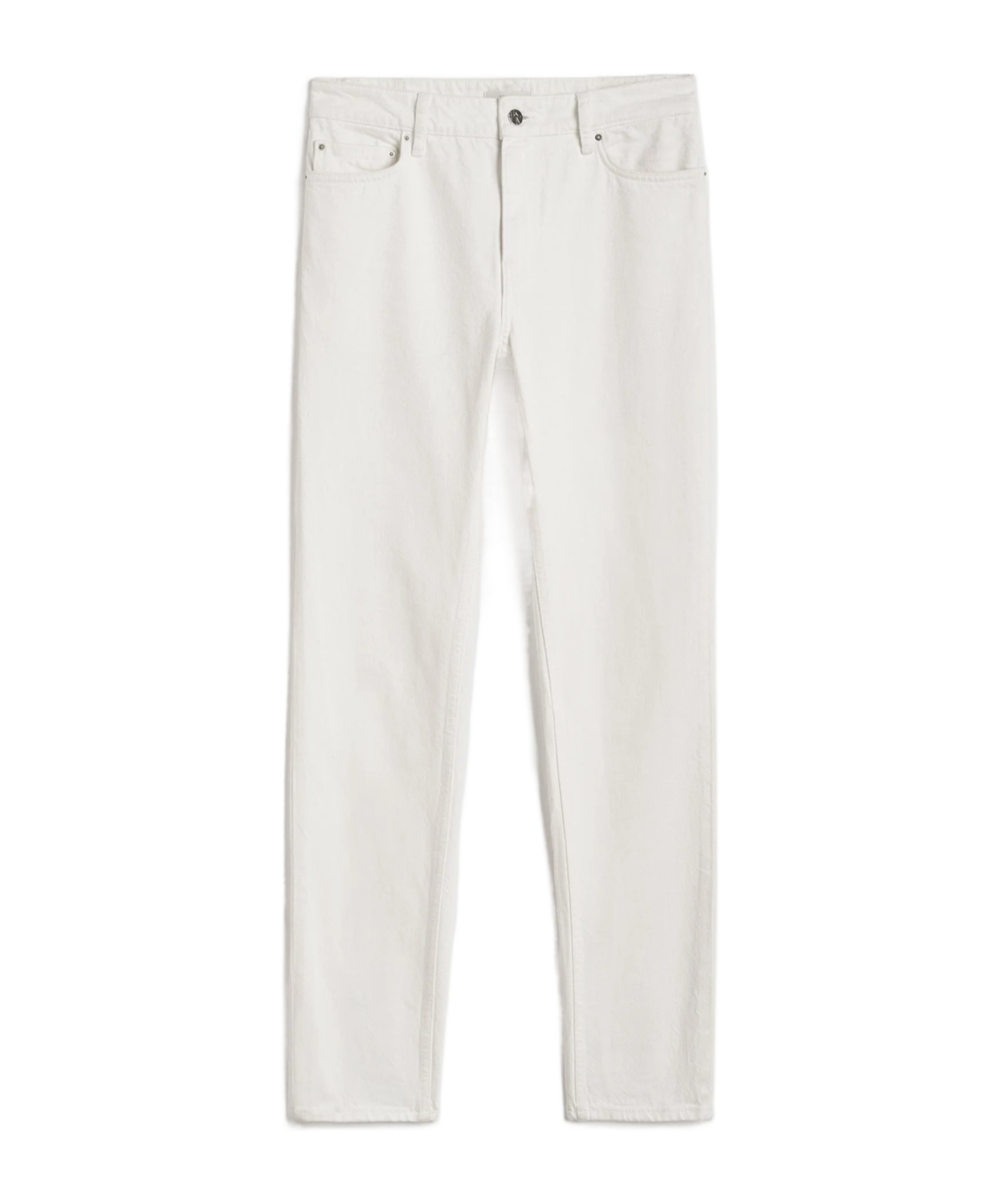 Totême Belt-loop Jeans In White