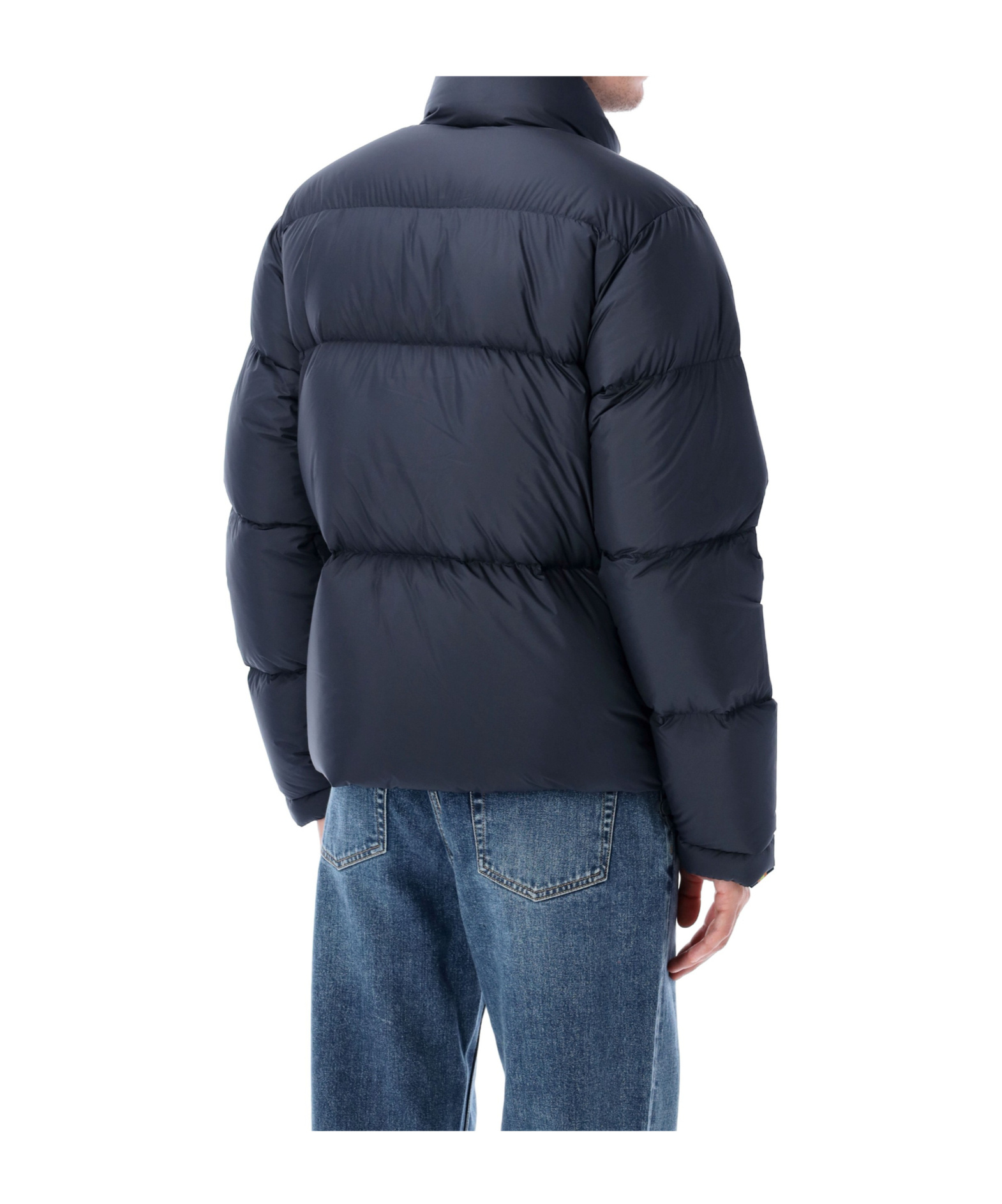 K-way Tuill Thermo Microfiber Down Jacket In Blue