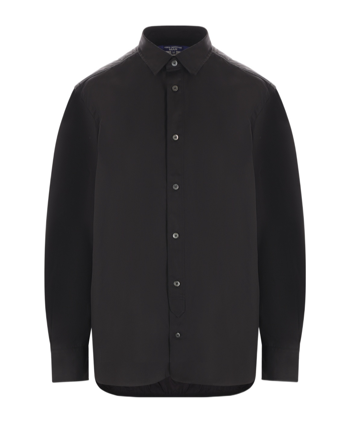 Junya Watanabe Man Long Sleeved Buttoned Shirt In Black