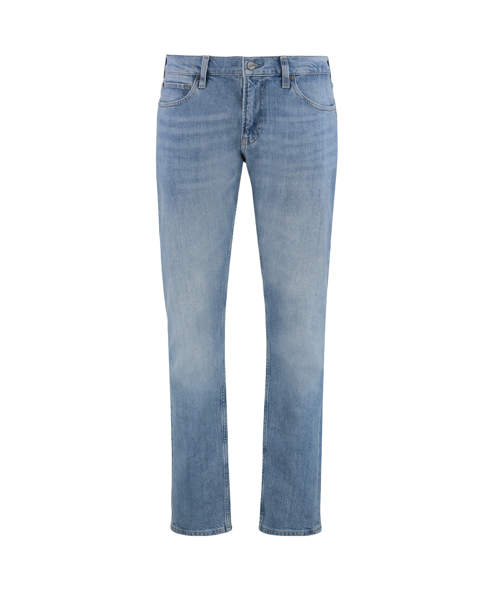 Calvin Klein Slim Fit Jeans In Light Blue