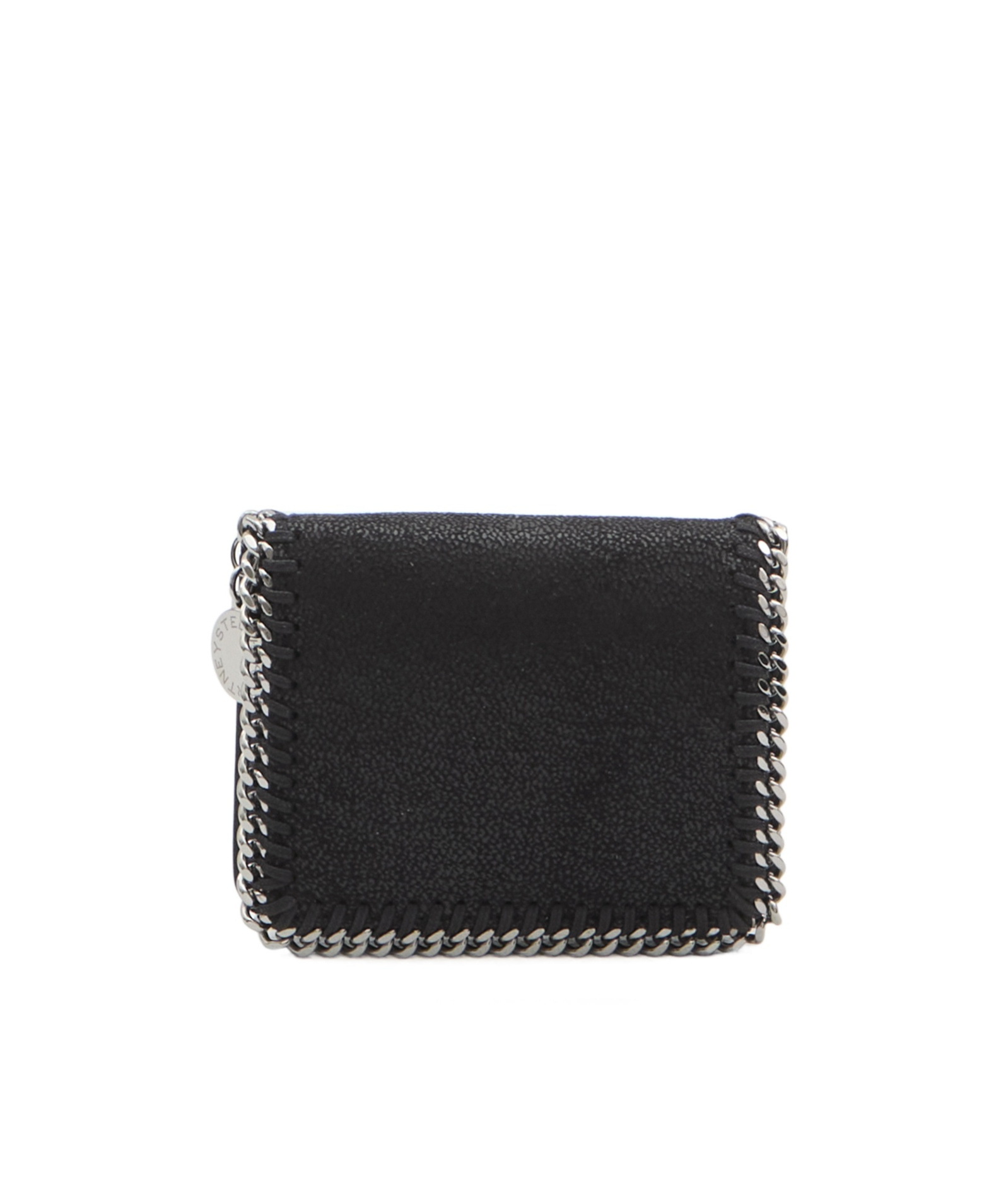 Stella Mccartney Falabella Bi-fold Wallet In Black