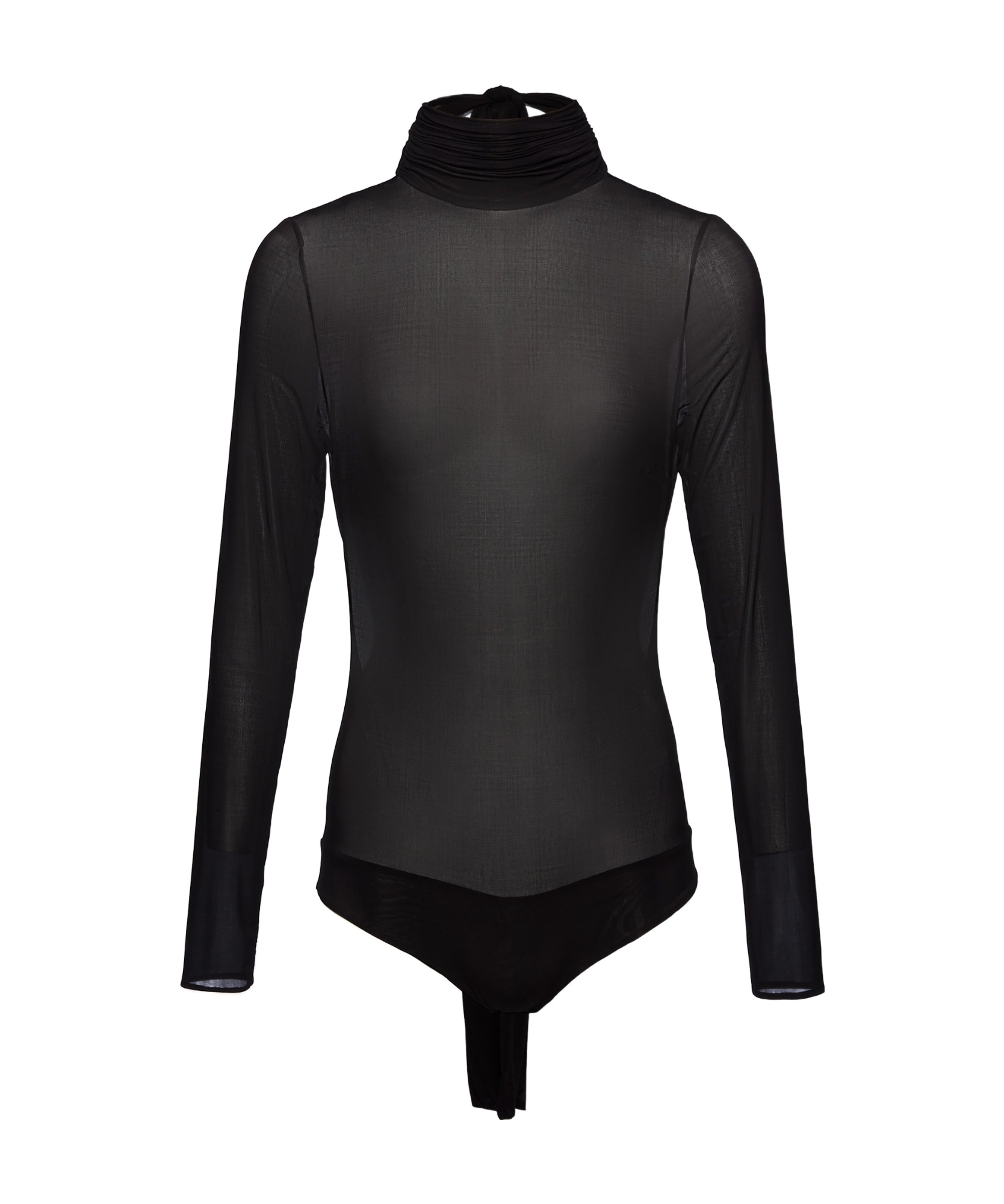 Magda Butrym High-necked Jumpsuit In Black