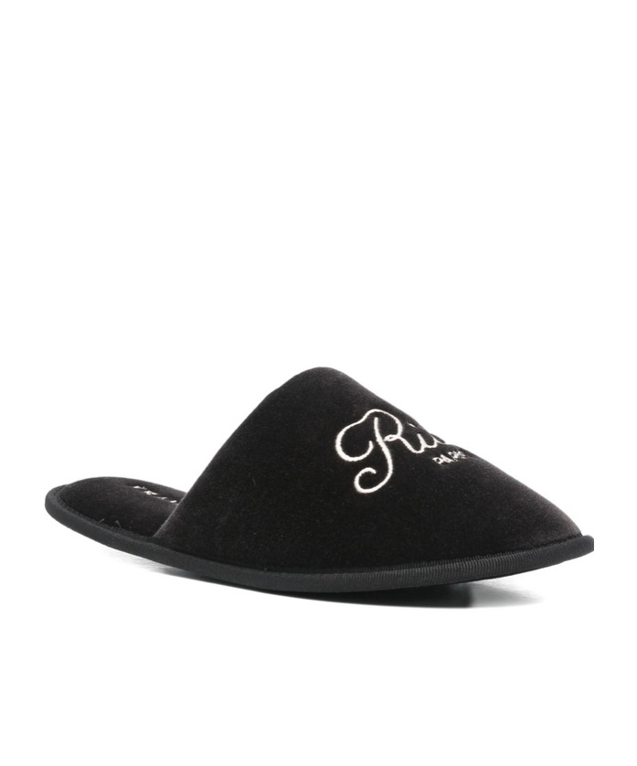 Frame Flat Sandals In Black