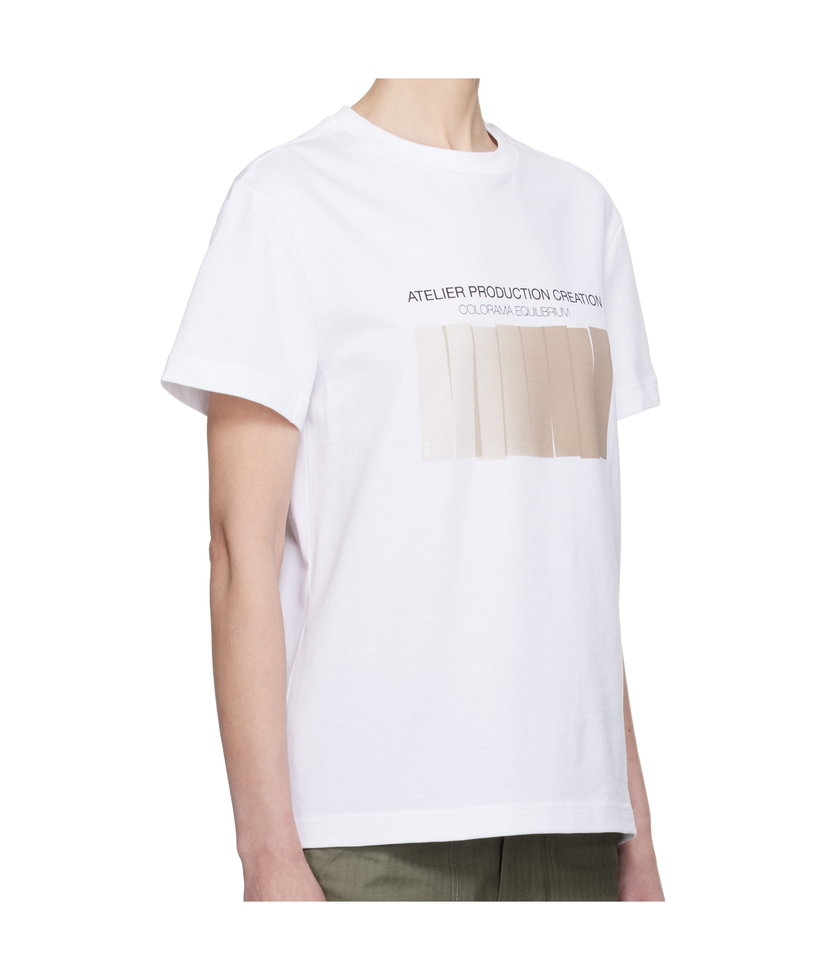 Apc Short Sleeve T-shirt In White