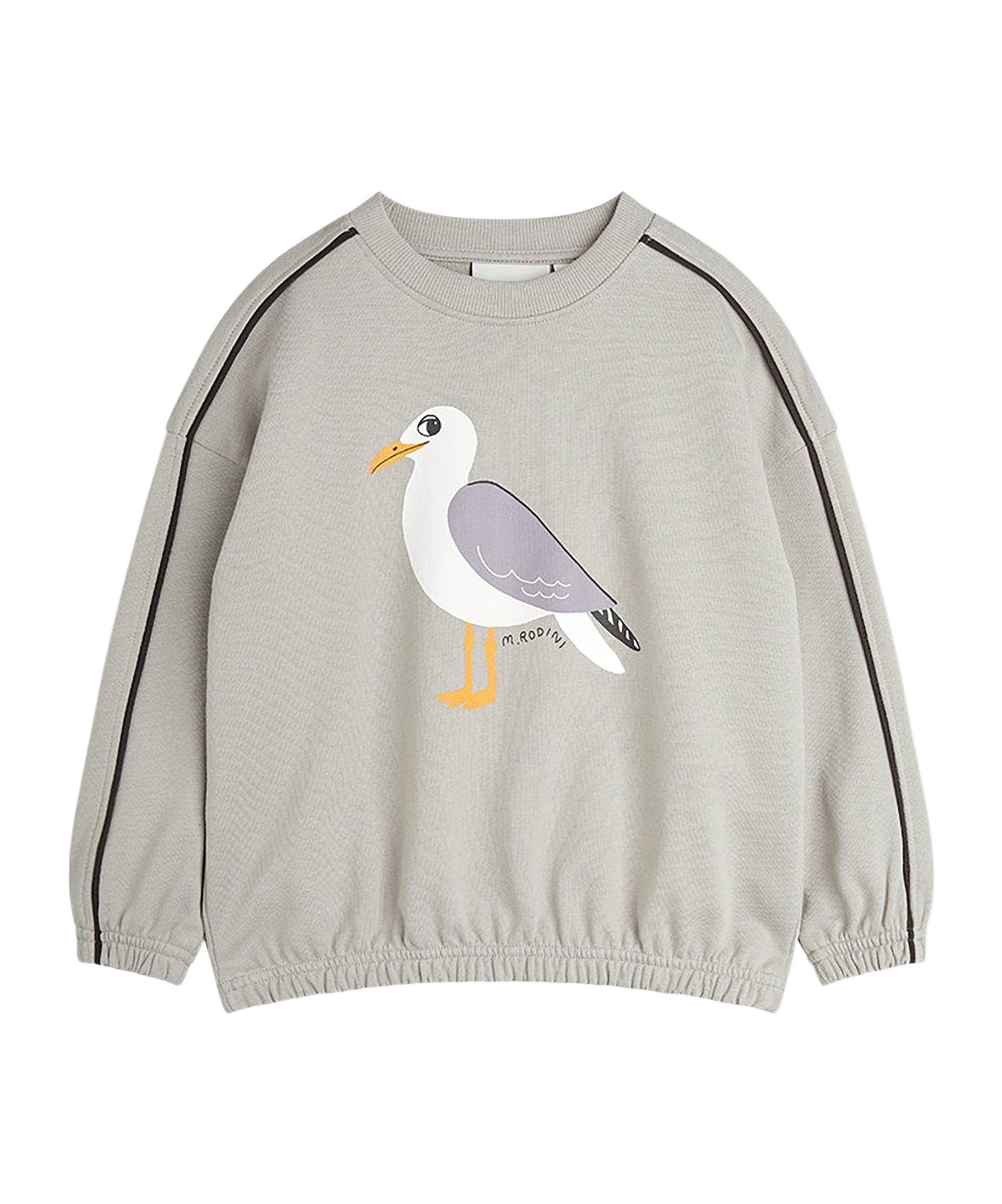 MINI RODINI SWEATSHIRT WITH SEAGULL PRINT