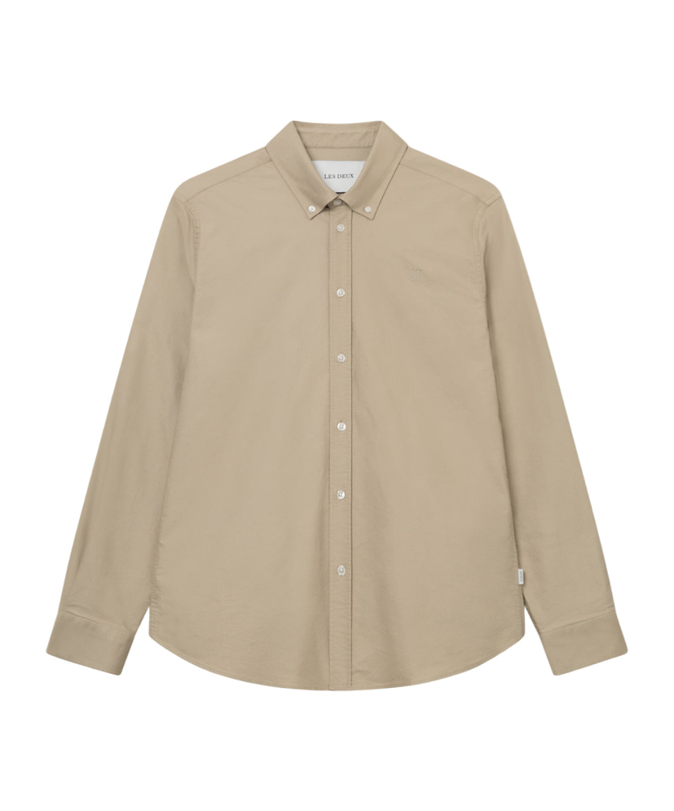 Les Deux Long-sleeved Shirt In Brown