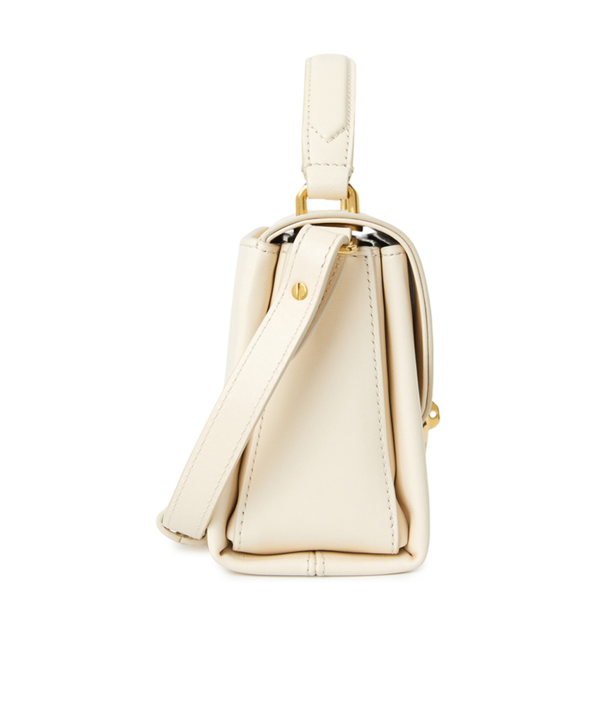 Mulberry Small Lana Top Handle Bag In White