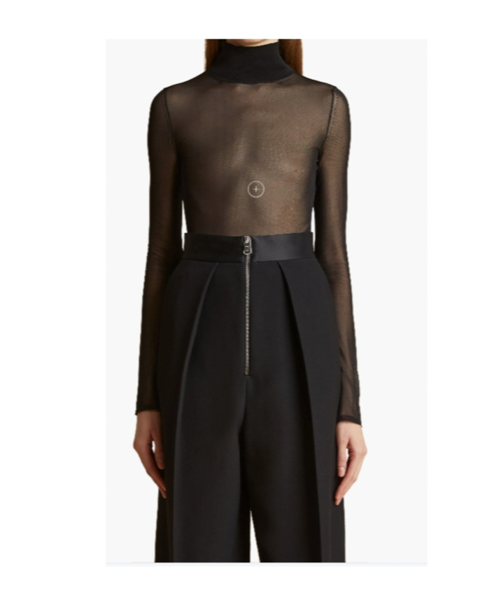 Shop Khaite Tallin Bodysuit In Gray