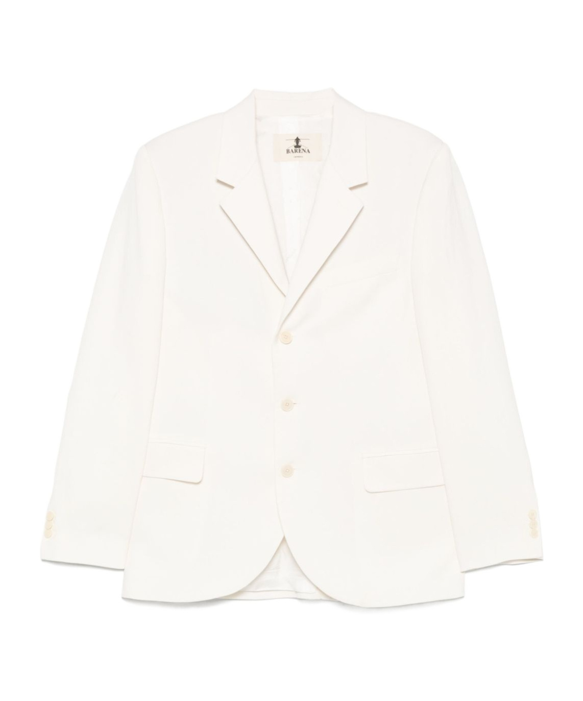 Shop Barena Venezia Long Sleeve Blazer In White