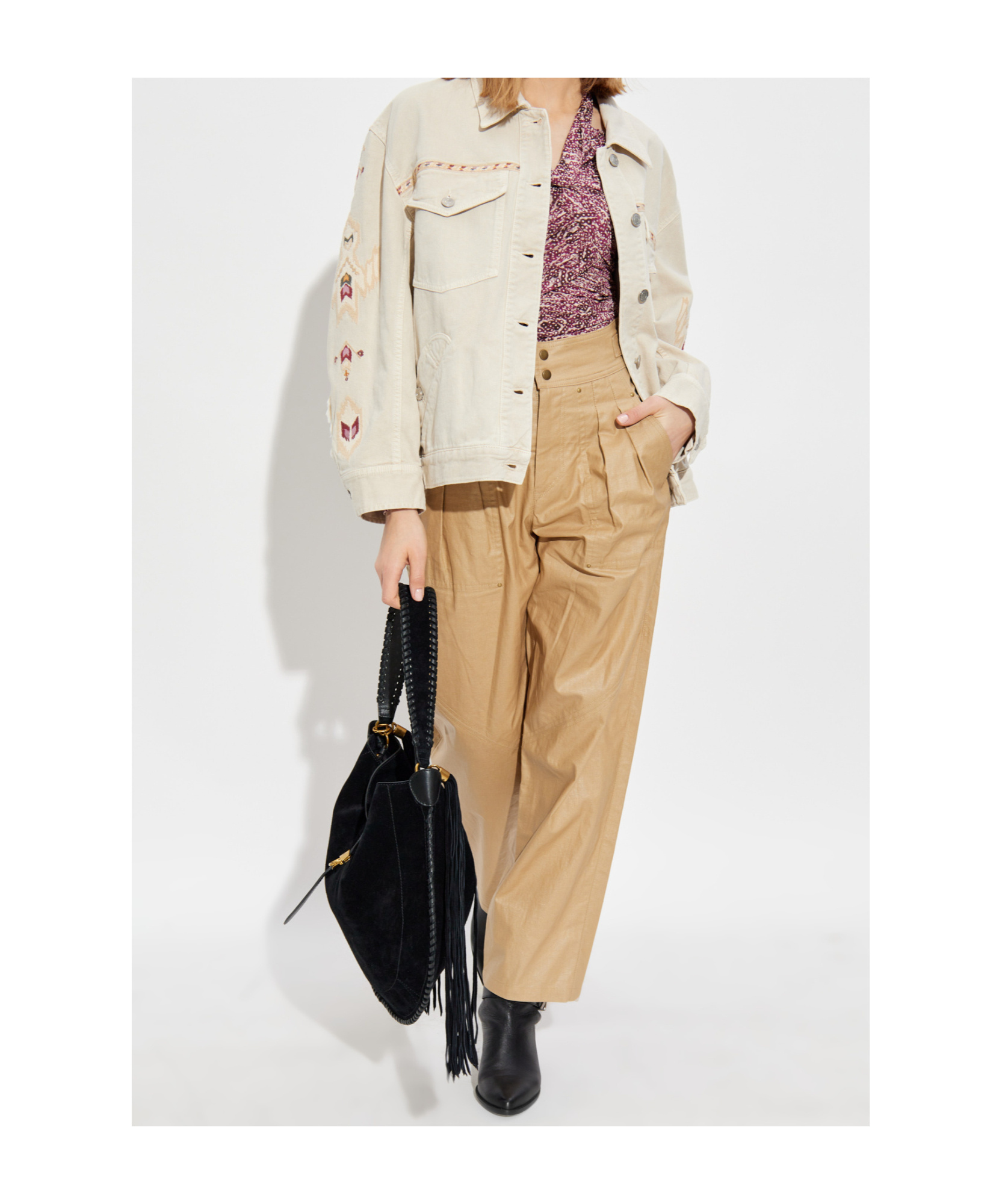 Isabel Marant Étoile Marant Etoile Women 'manona' Jacket In Nude
