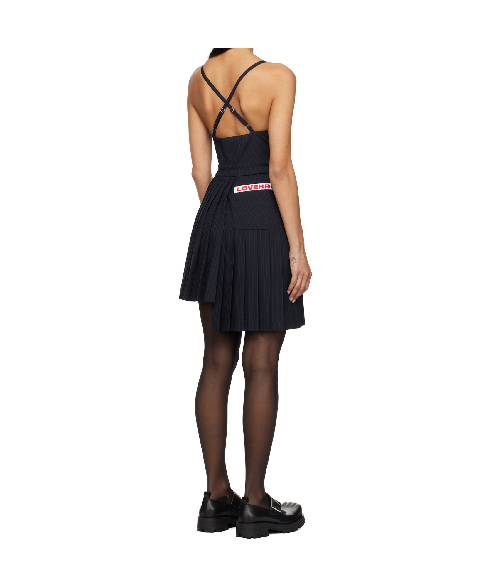 Charles Jeffrrey Loverboy Sling Dress In Black