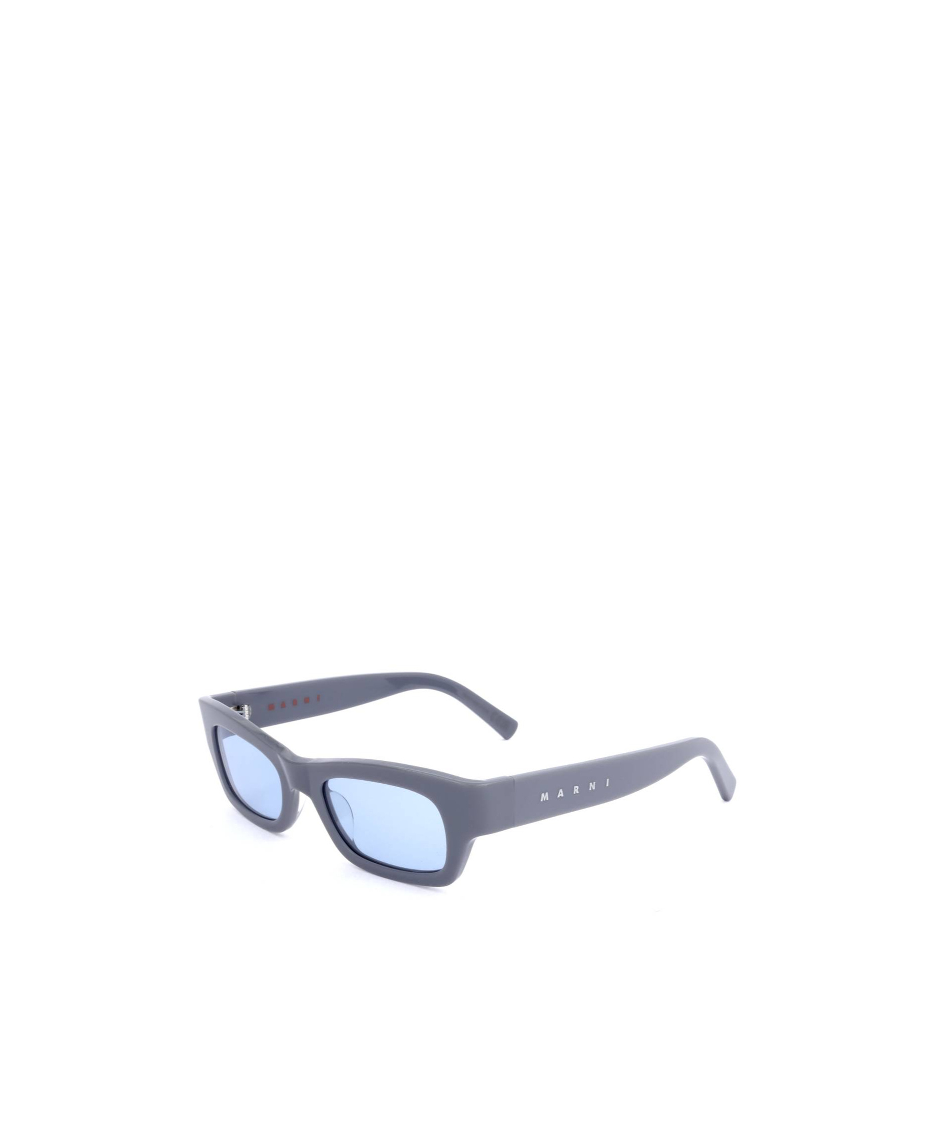 Marni Geometric Frame Sunglasses In Blue