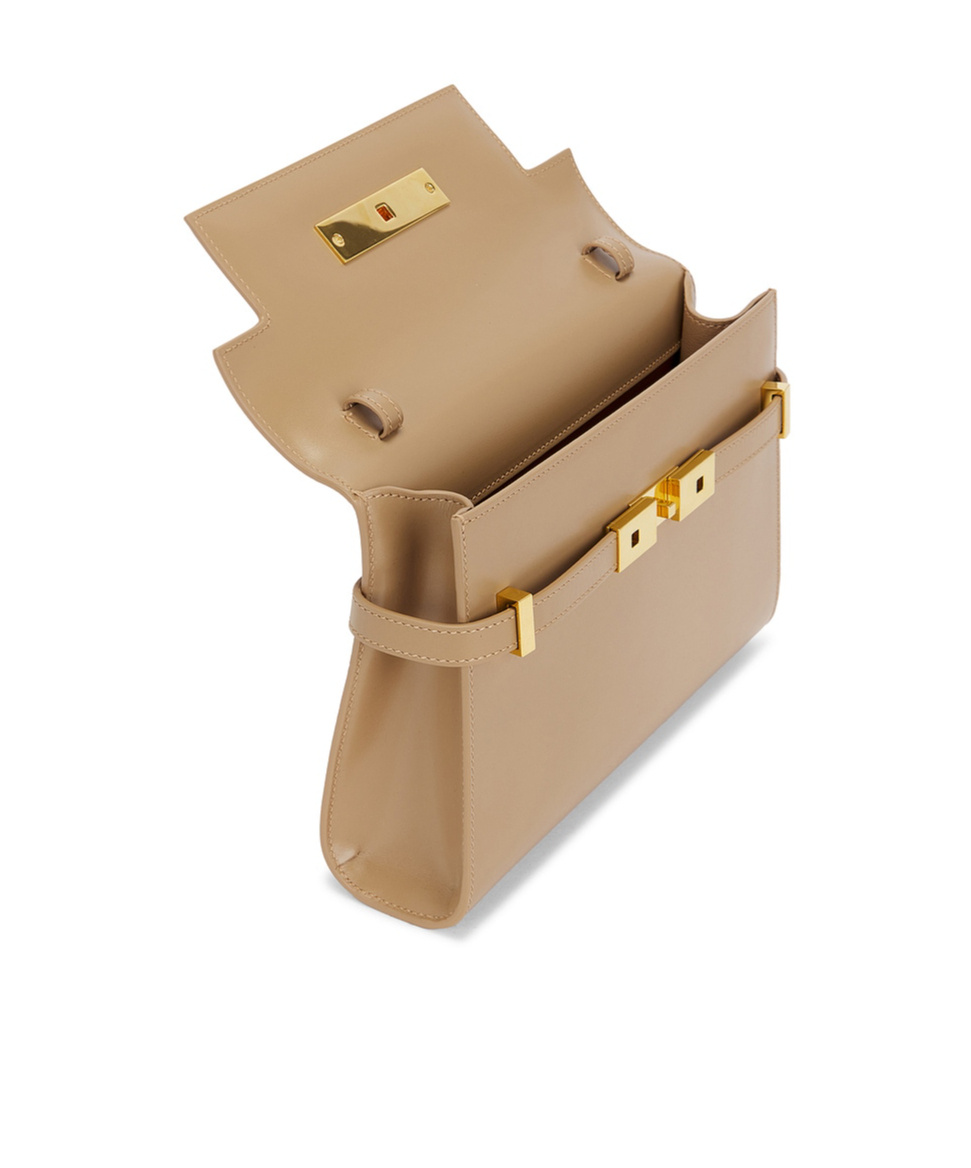 Saint Laurent Flip Shoulder Bag In Green
