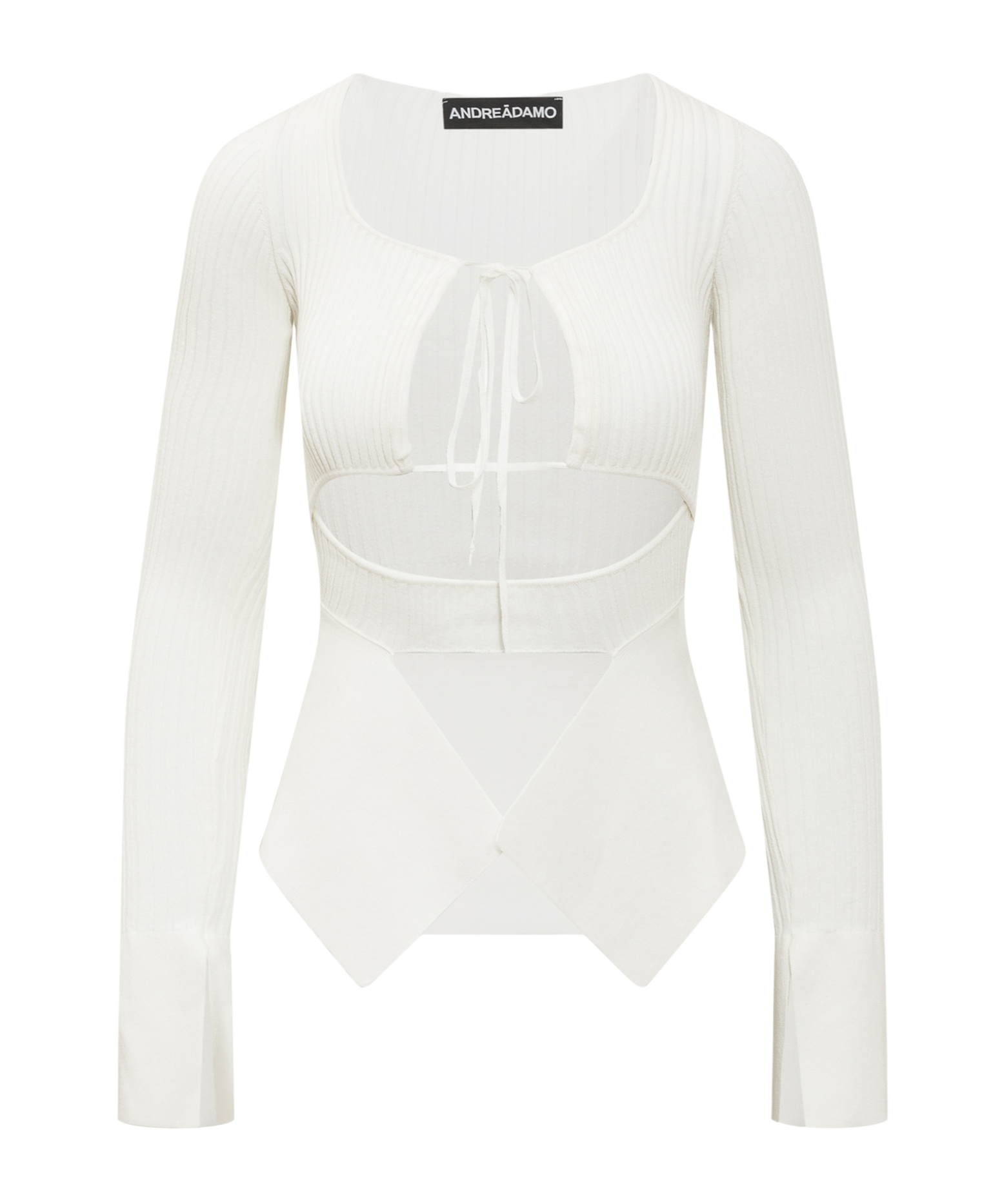 Andreädamo Andreādamo Knitted Tops In White