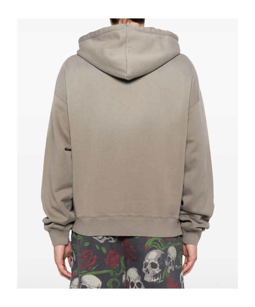 Axel Arigato Cotton Hoodie In Gray