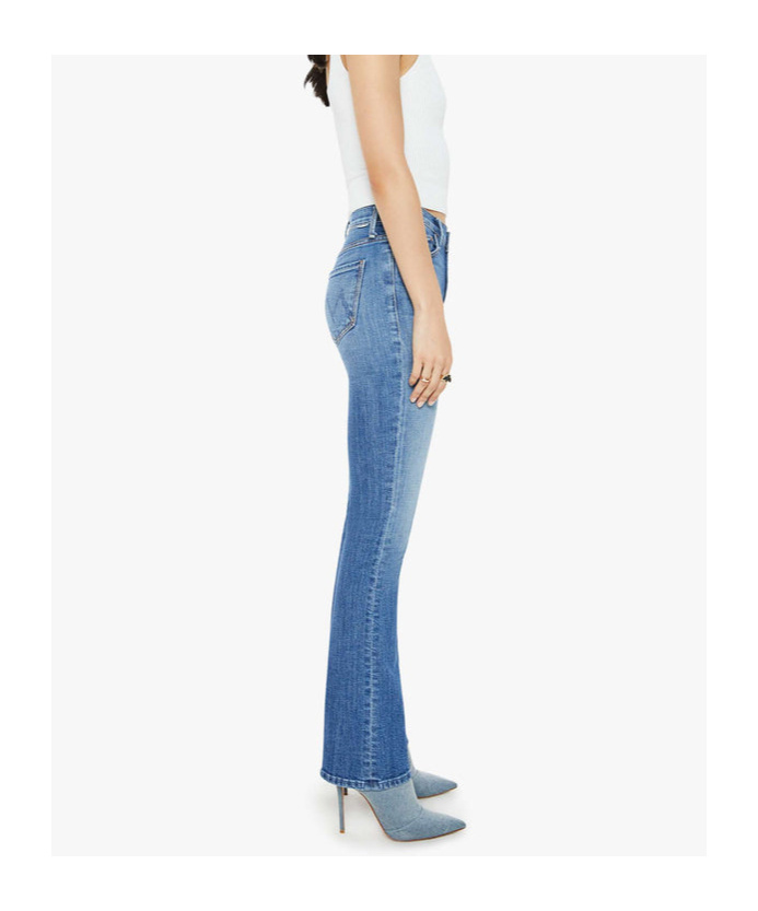 Mother Belt-loop Jeans In Blue