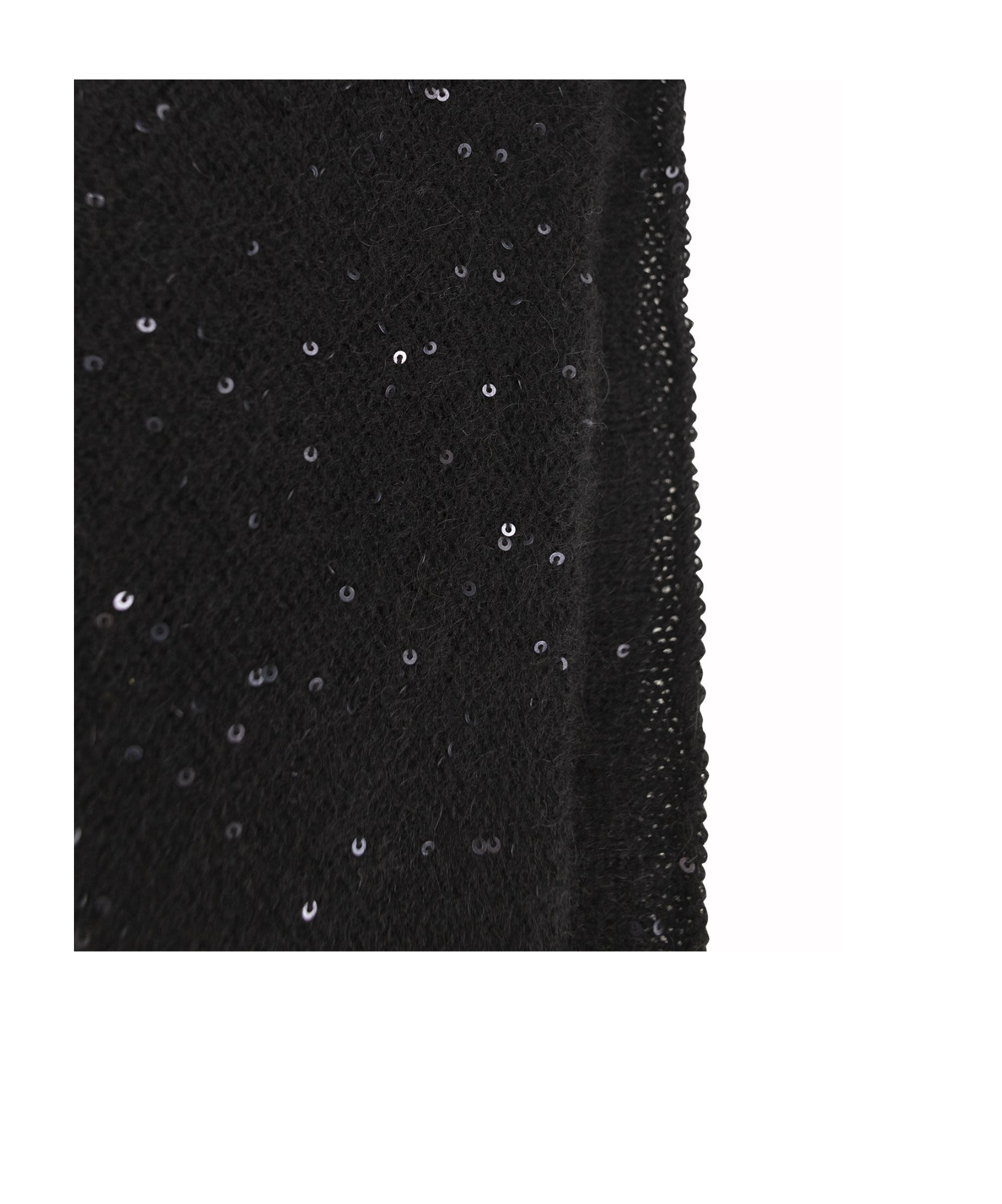 Fabiana Filippi Women's Scarf With Micro Sequins In Black
