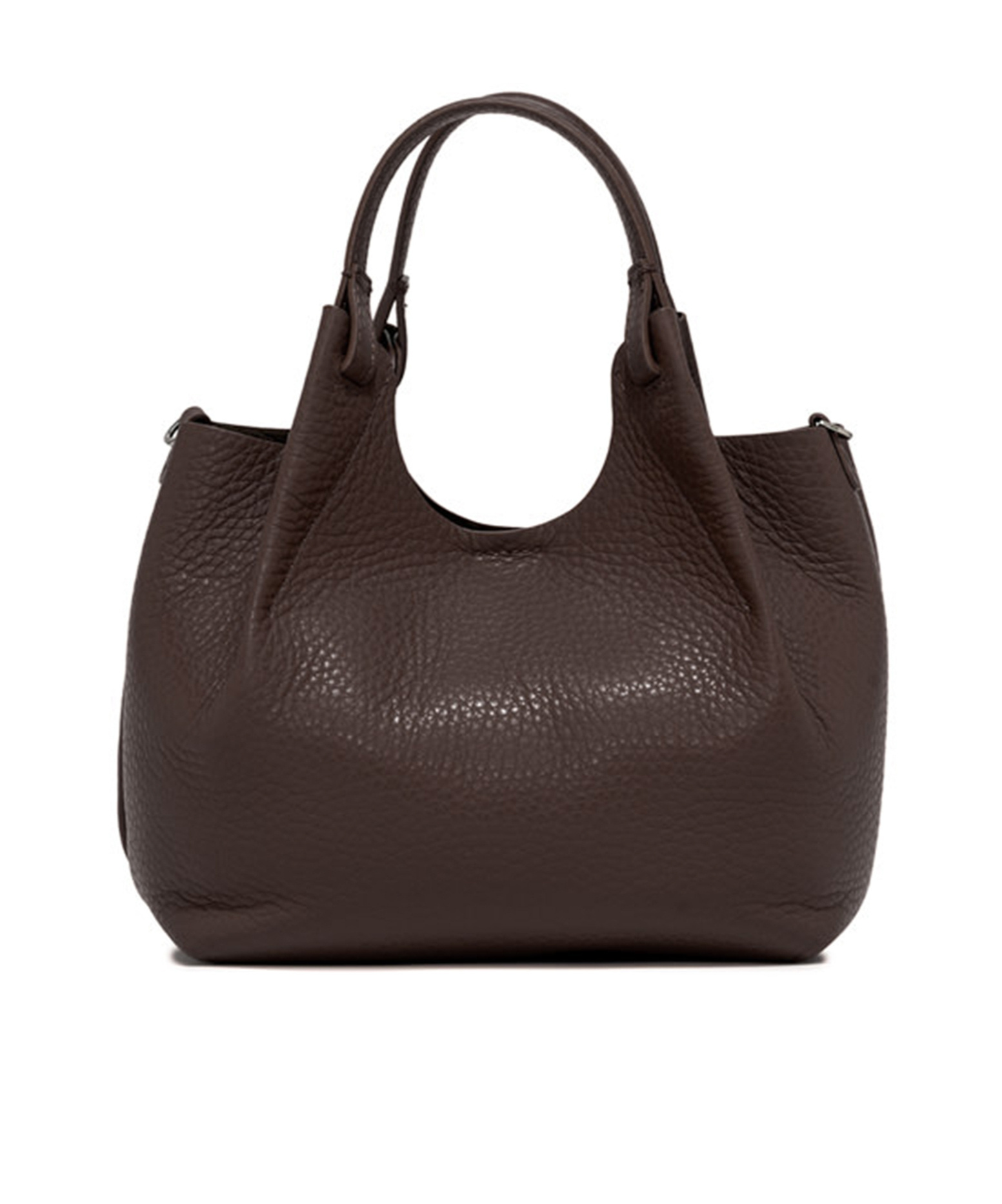 Gianni Chiarini Dua Leather Tote Bag In Brown