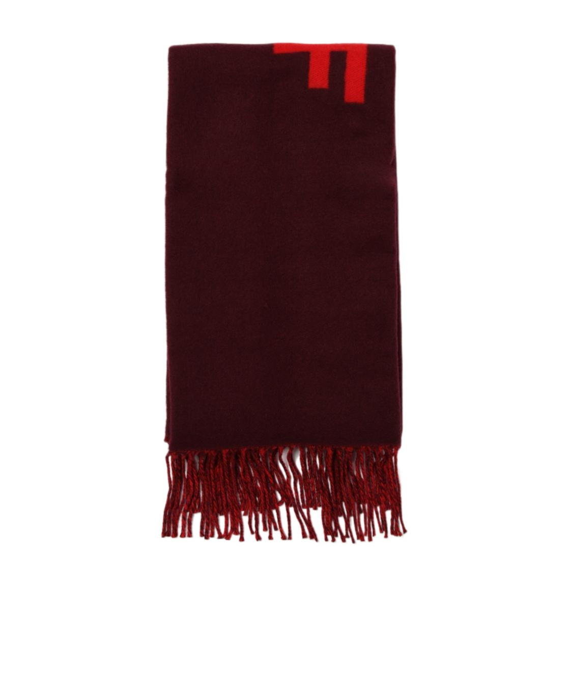 Marc Jacobs Logo Fringed Scarf In Multi