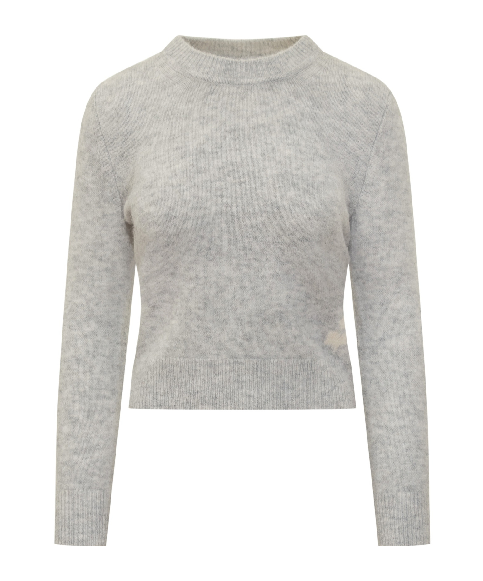 Isabel Marant Crew Neck Sweater In Gray