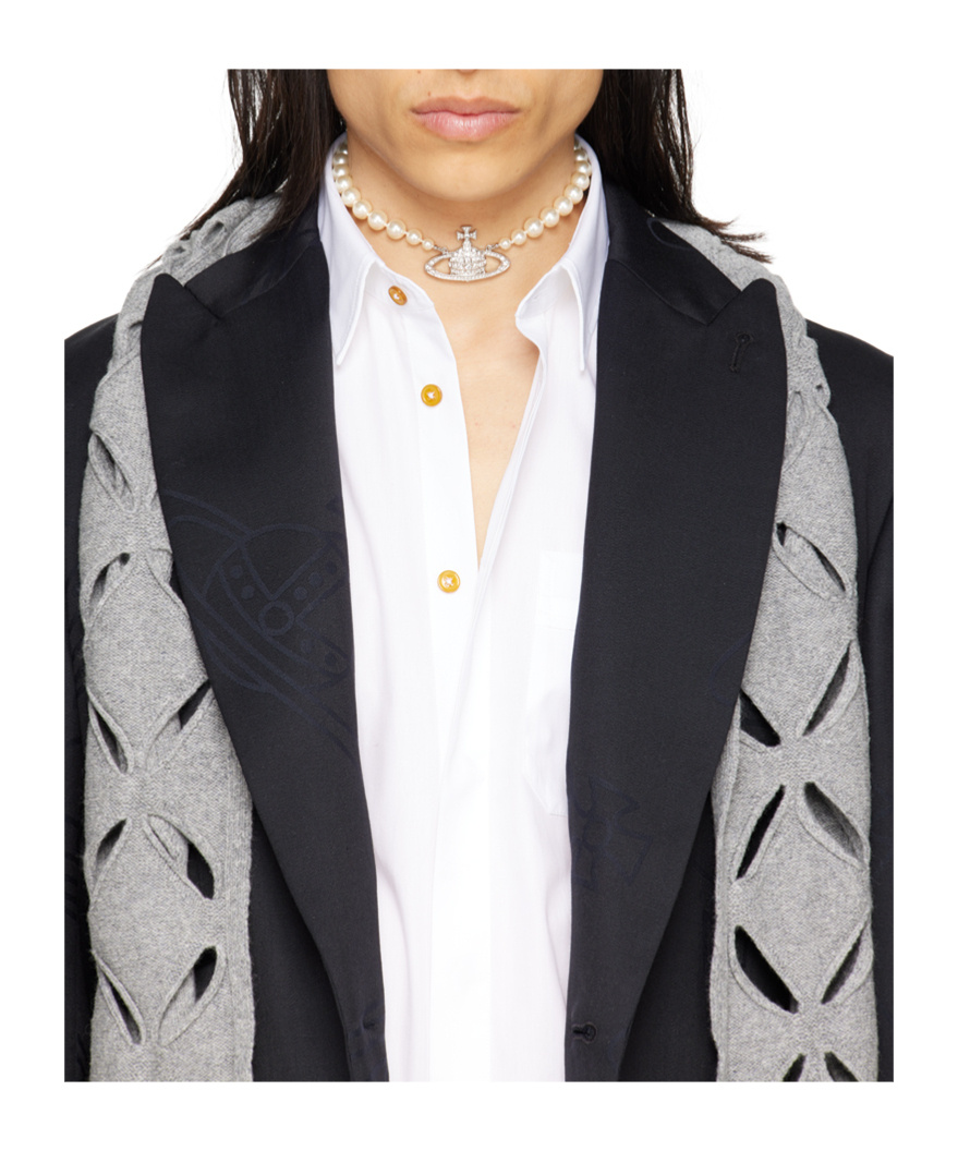 Vivienne Westwood Beaded Necklace In Yellow