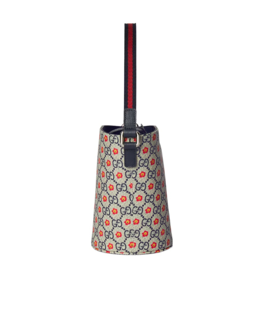 Gucci Children's Printed Gg Bucket Bag In Multi