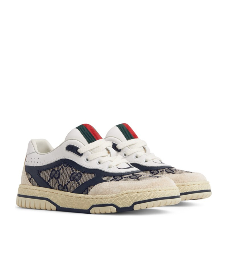 Gucci Re-web Sneaker In Blue