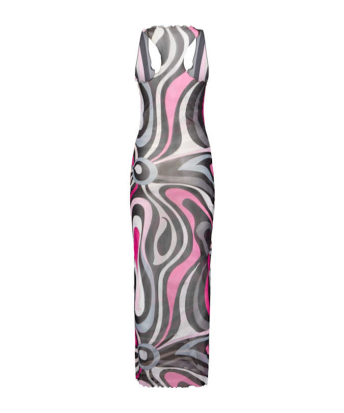 Pucci Printed Sheer Dress