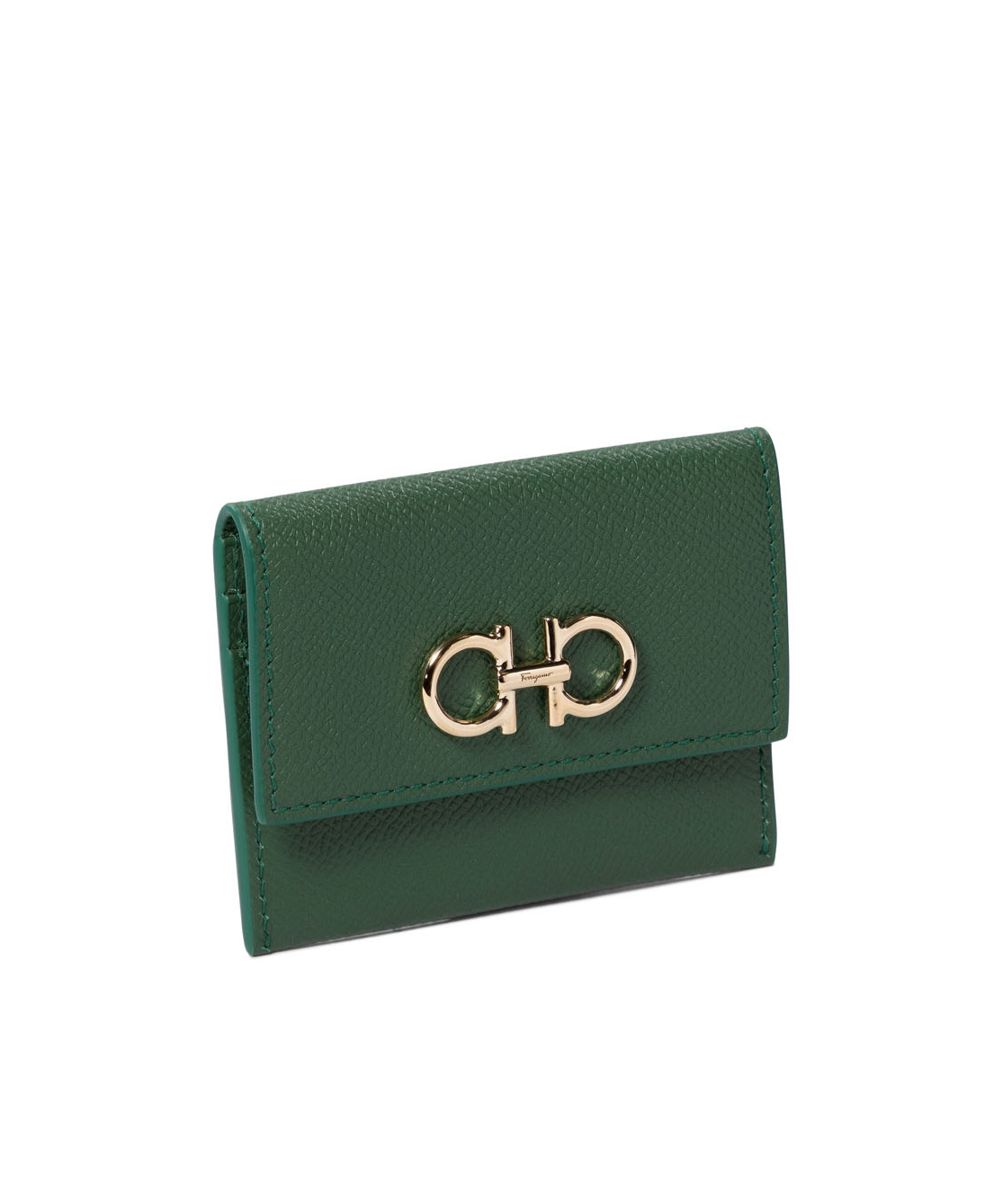 FERRAGAMO LOGO-PLAQUE WALLET