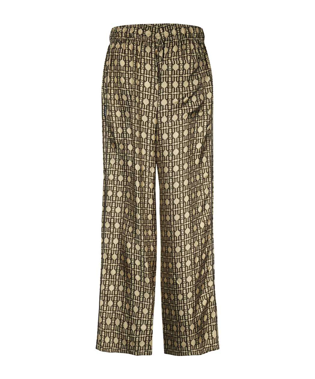 Palm Angels Drawstring Casual Pants In Multicolor