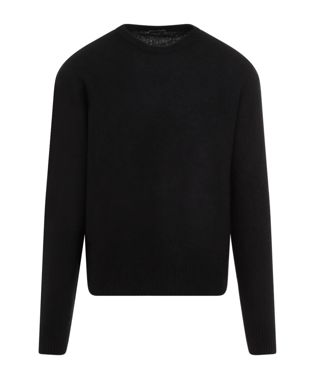 Tom Ford Men's Luxurious Wool And Silk Sweater In Black