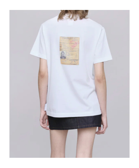 Apc A.p.c. X Marc Jacobs Graphic Printed Crewneck T-shirt In White