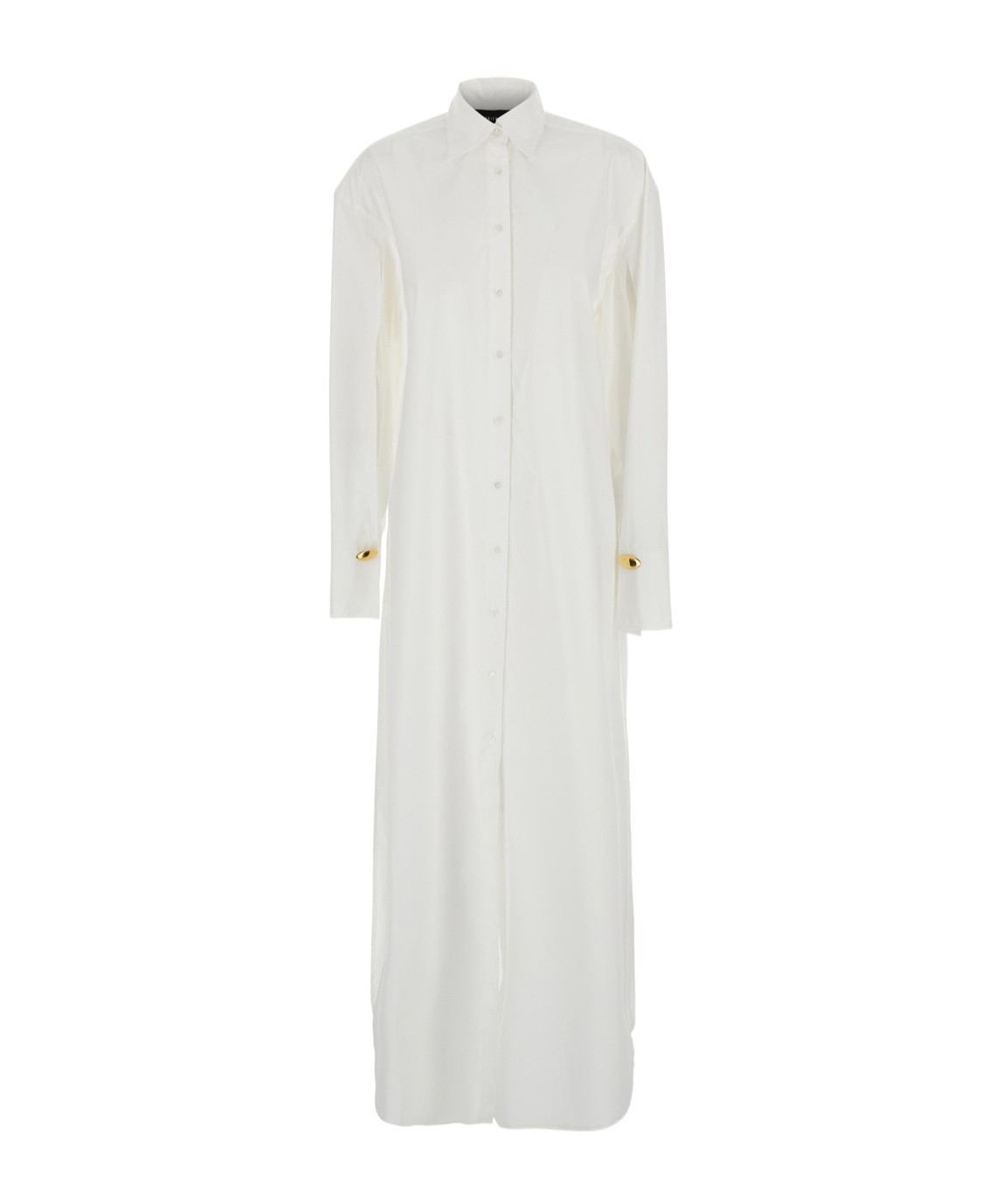 FEDERICA TOSI POPLIN SHIRT MAXI DRESS